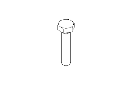 Hexagon screw M4x20 8.8 ISO4017