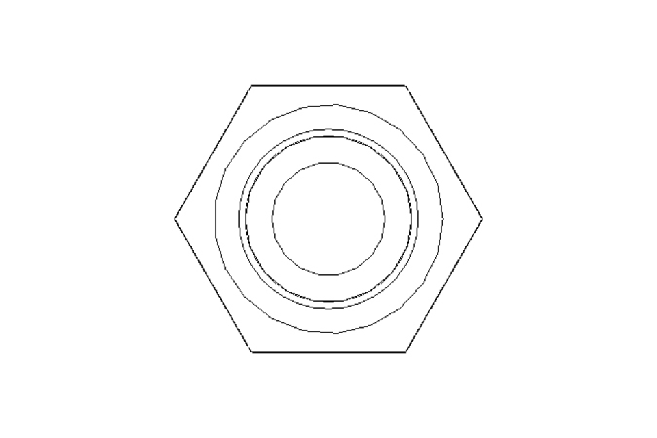 Hexagon screw M5x35 A2 70 ISO4017