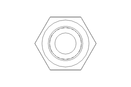 Hexagon screw M6x65 A2 70 ISO4017