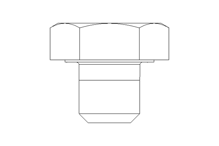 SCREW      M10X 10  A2 DIN 933