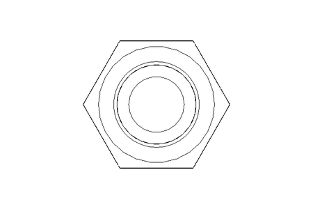 Hexagon screw M10x45 8.8 ISO4017