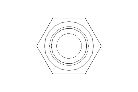 Hexagon screw M12x180 8.8 ISO4017