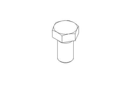 HEXAGON SCREW M16X 30 8.8:ZN  DIN 933