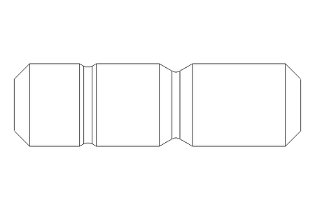 Espárra c/ extremos rosc. M8x20 A2