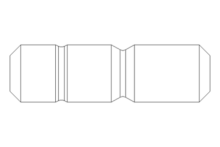 Espárra c/ extremos rosc. M8x20 A2