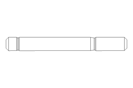 Stud bolt M8x65 A2 DIN938