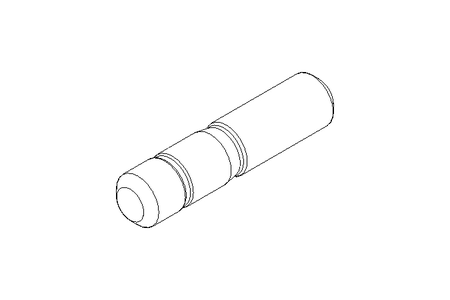 Stud bolt M10x35 DIN938-ZnNi/T2/720h