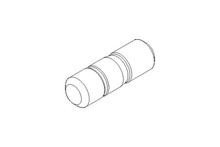 Cavilha roscada nas pontas M12x25 DIN938