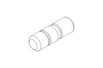 Stiftschraube M12x25 DIN938-ZnNi/T2/720h