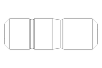 Goujon fileté M12x25 DIN938-ZnNi/T2/720h