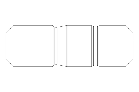 Goujon fileté M12x25 DIN938-ZnNi/T2/720h