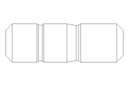 Goujon fileté M12x25 DIN938-ZnNi/T2/720h