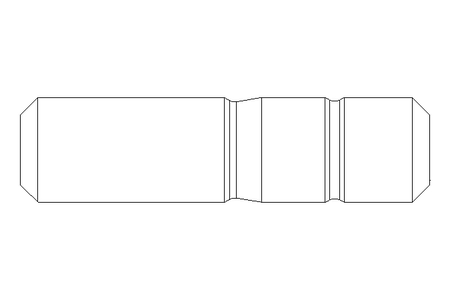 Goujon fileté M12x35 A2 DIN938