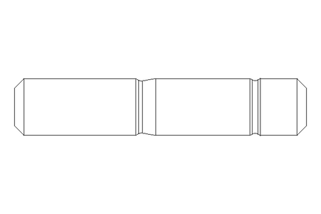 Goujon fileté M12x50 A2 DIN938