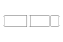 Stiftschraube M12x50 A2 DIN938