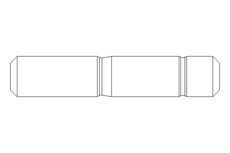 Goujon fileté M12x50 A2 DIN938