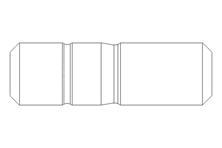 Espárra c/ extremos rosc. M20x45 A2