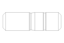 Espárra c/ extremos rosc. M20x45 A2