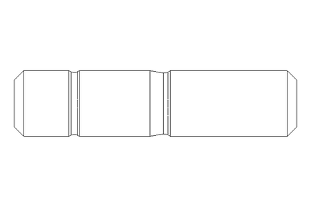 Goujon fileté M24x80 DIN938-ZnNi/T2/720h