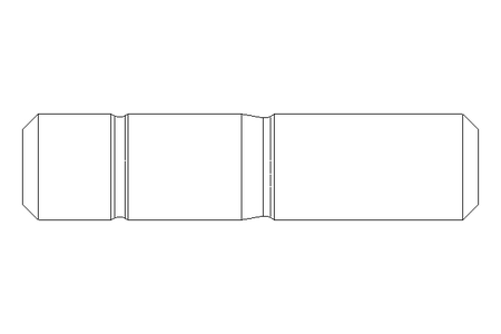 Goujon fileté M24x80 DIN938-ZnNi/T2/720h