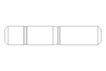 双头螺栓 M10x40 A2 DIN939