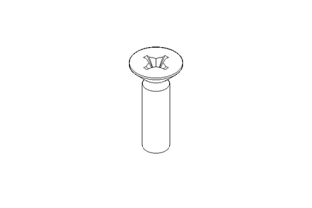 Countersunk head screw M8x30 A2 70