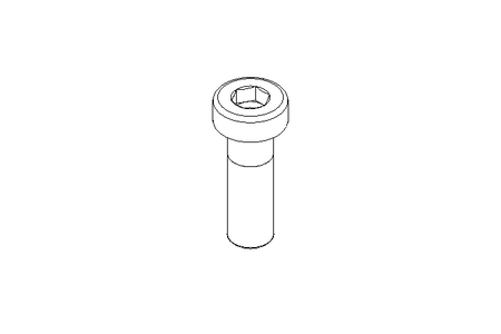 Zyl-Schraube M8x25 A2 70 DIN6912-KLR