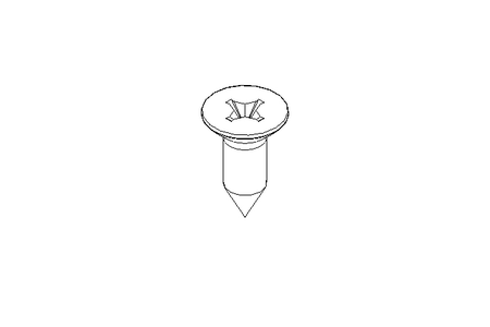 Blechschraube C 6,3x19 A2 DIN 7982