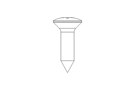 Blechschraube C 4,8x19 St-Zn D7983