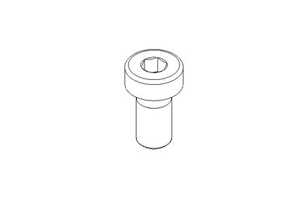 Parafuso Allen M6x12 A2 70 DIN7984