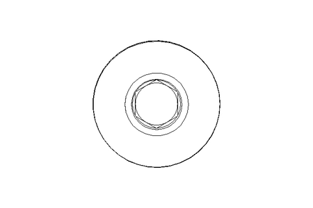 Countersunk head screw M6x16 A2 70