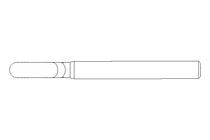 EYELET BOLT         M 4X 30-ST