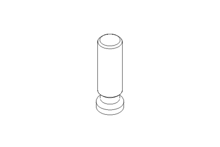 Threaded bolt MR M6x20 A2 DIN 32500