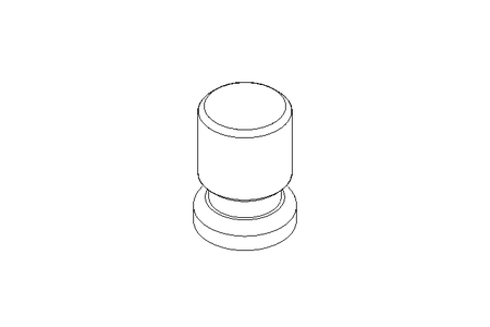 Threaded bolt MR M8x12 A2 DIN 32500