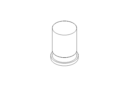 Threaded bolt M8x12 A2 DIN 32501