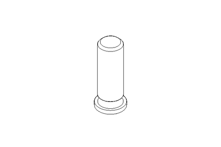 Pino roscado M6 X 18 A2 D32501