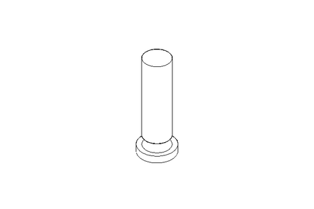 Threaded bolt M4x15 A2 DIN 32501