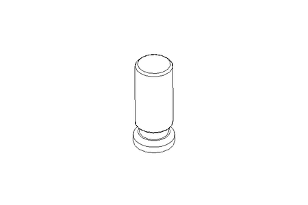 Pino roscado M8x20 A2 DIN 32500