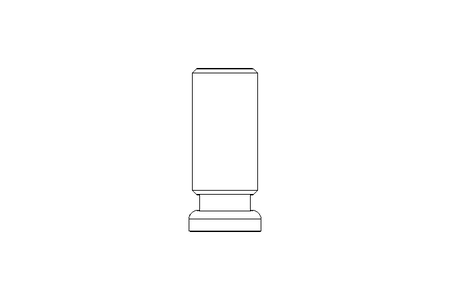 Pino roscado M8x20 A2 DIN 32500