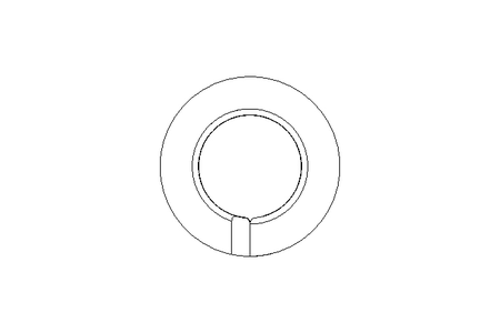 Rondella elastica B 8 St-Zn DIN127