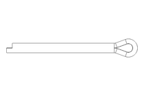 Tira de cobertura ISO 1234 3,2x32 St