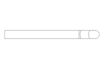 Tira de cobertura ISO 1234 3,2x25 St