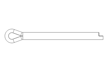 Cotter pin ISO1234 4x40 St