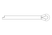 COTTER PIN 4  X 40 ST:ZN DIN 94