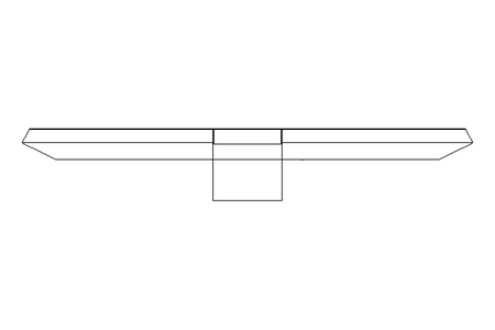 Locking bracket 17 St-Zn DIN432