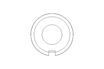 Sicherungsblech 17 St-Zn DIN432