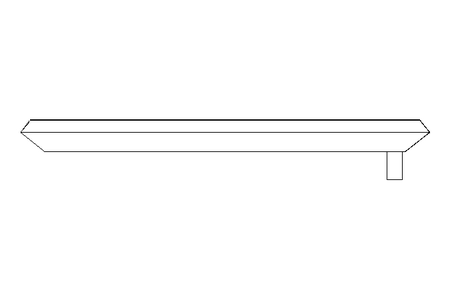 Locking bracket 21 St-Zn DIN432