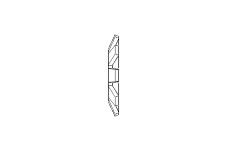 Rosetta di sicurezza MB0 10x21 St