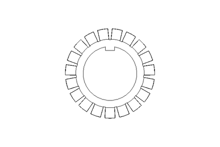 Rosetta di sicurezza MB7 35x57 St