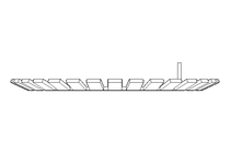 Locking bracket MB10 50x74 St DIN5406